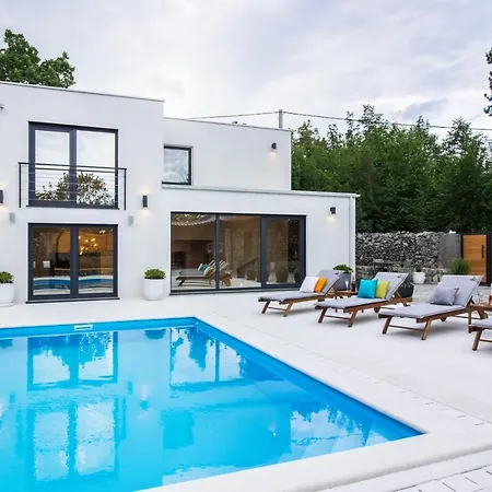 빌라 Moretto With Private Pool & Jacuzzi - Rijeka Area Viskovo