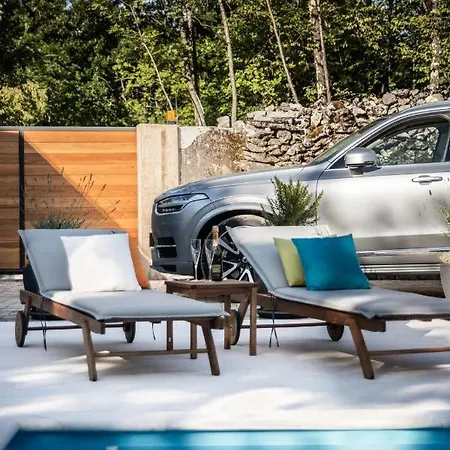 Vila Moretto With Private Swimming Pool And Jacuzzi Viskovo